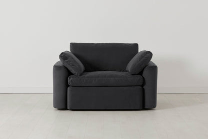 Model 13 Loveseat, Charcoal