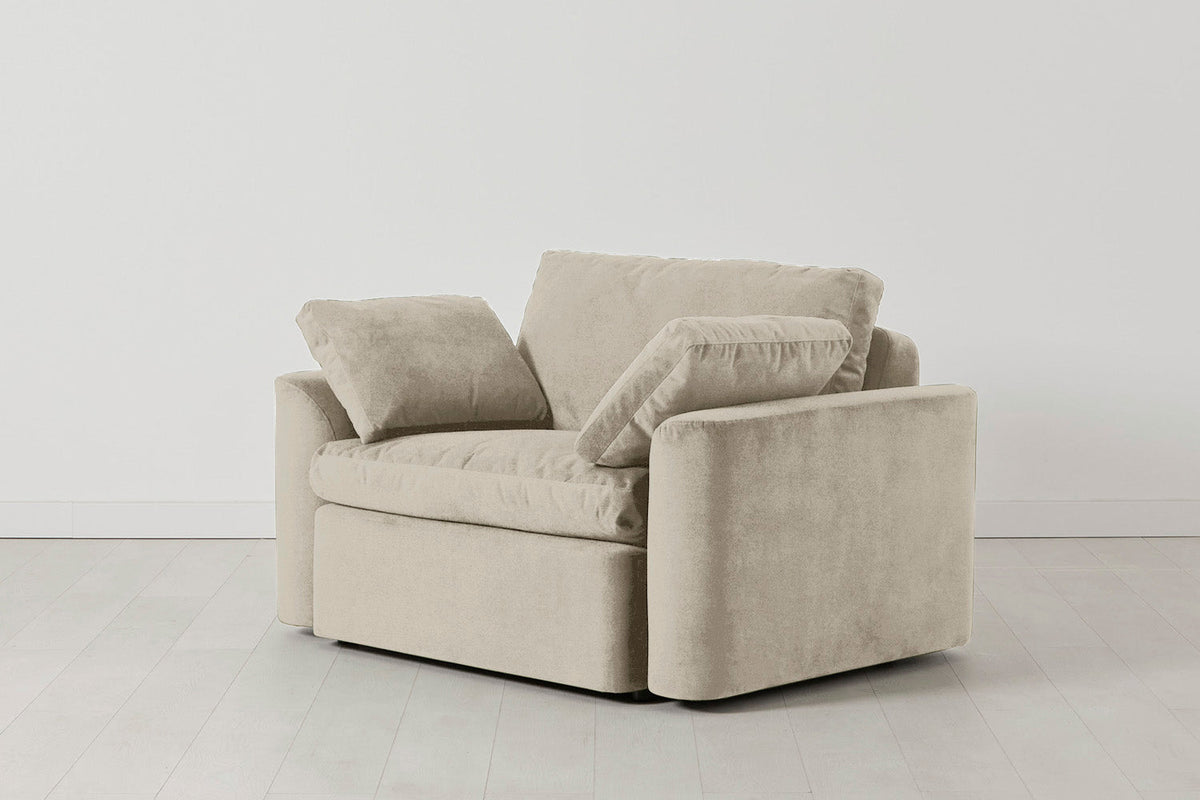 Model 13 Loveseat, Flax