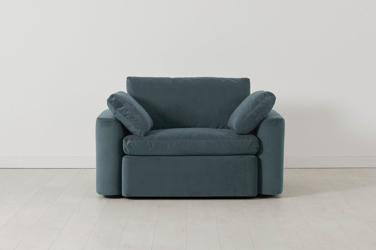Model 13 Loveseat, Petrol