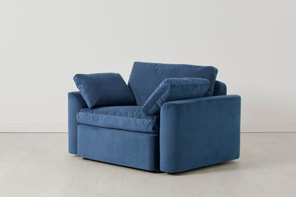Model 13 Loveseat, Teal