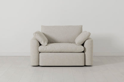 Model 13 Loveseat, Parchment