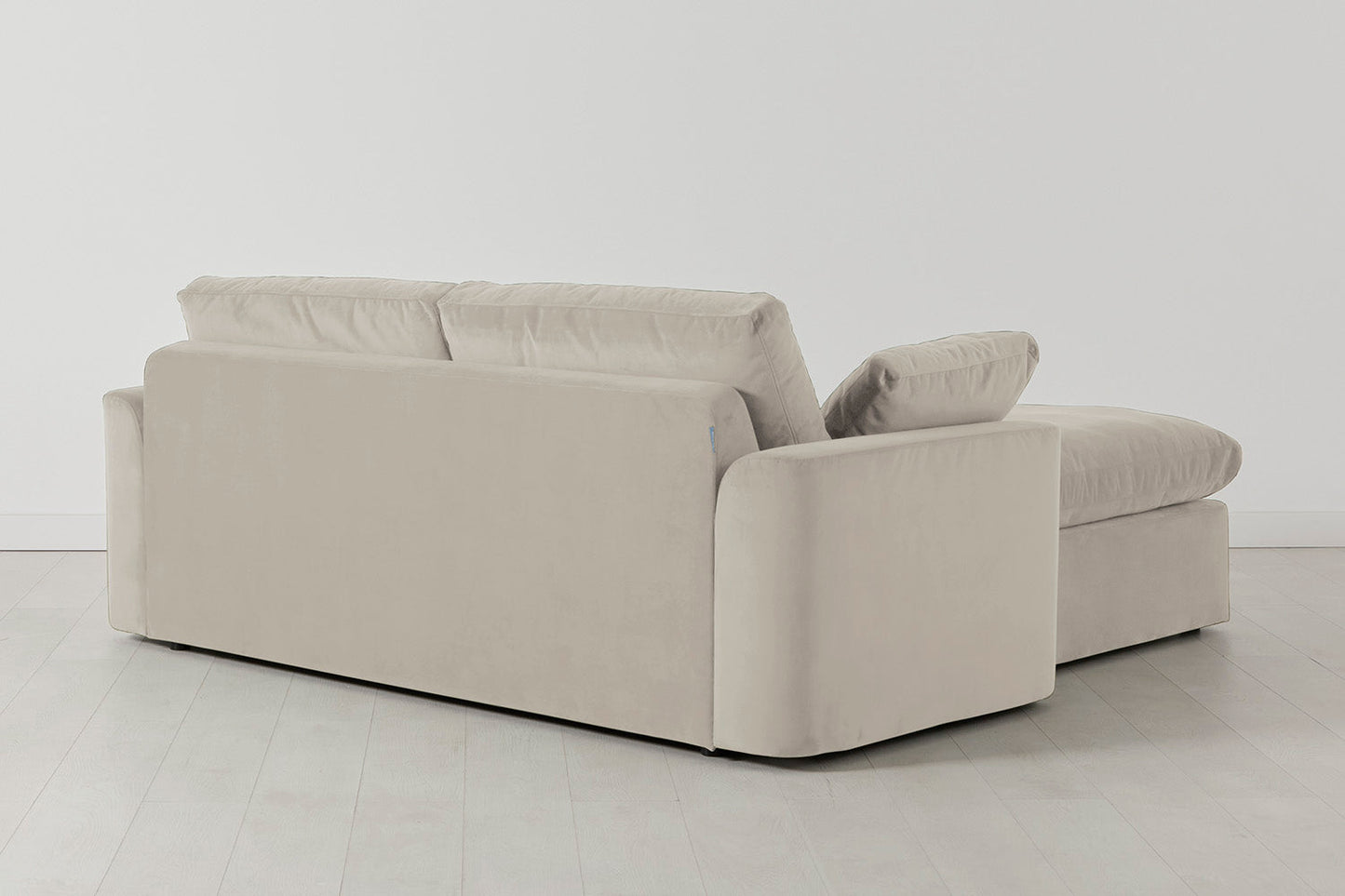 Model 13 2-Seater Right Chaise Sofa, Bone
