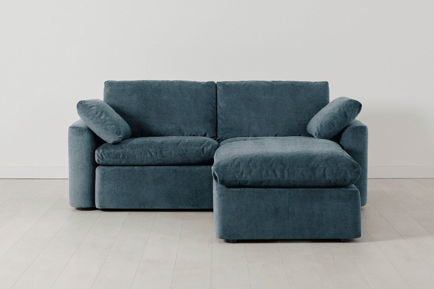 Model 13 2-Seater Right Chaise Sofa, Hydro