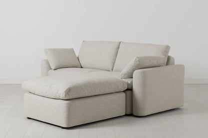 Model 13 2-Seater Right Chaise Sofa, Parchment