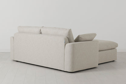 Model 13 2-Seater Right Chaise Sofa, Parchment
