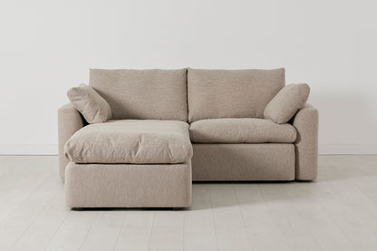 Model 13 2-Seater Left Chaise Sofa, Pumice