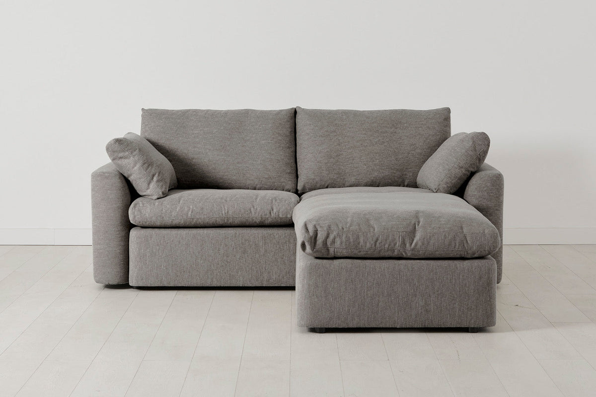 2-Seater Sofa in grey linen