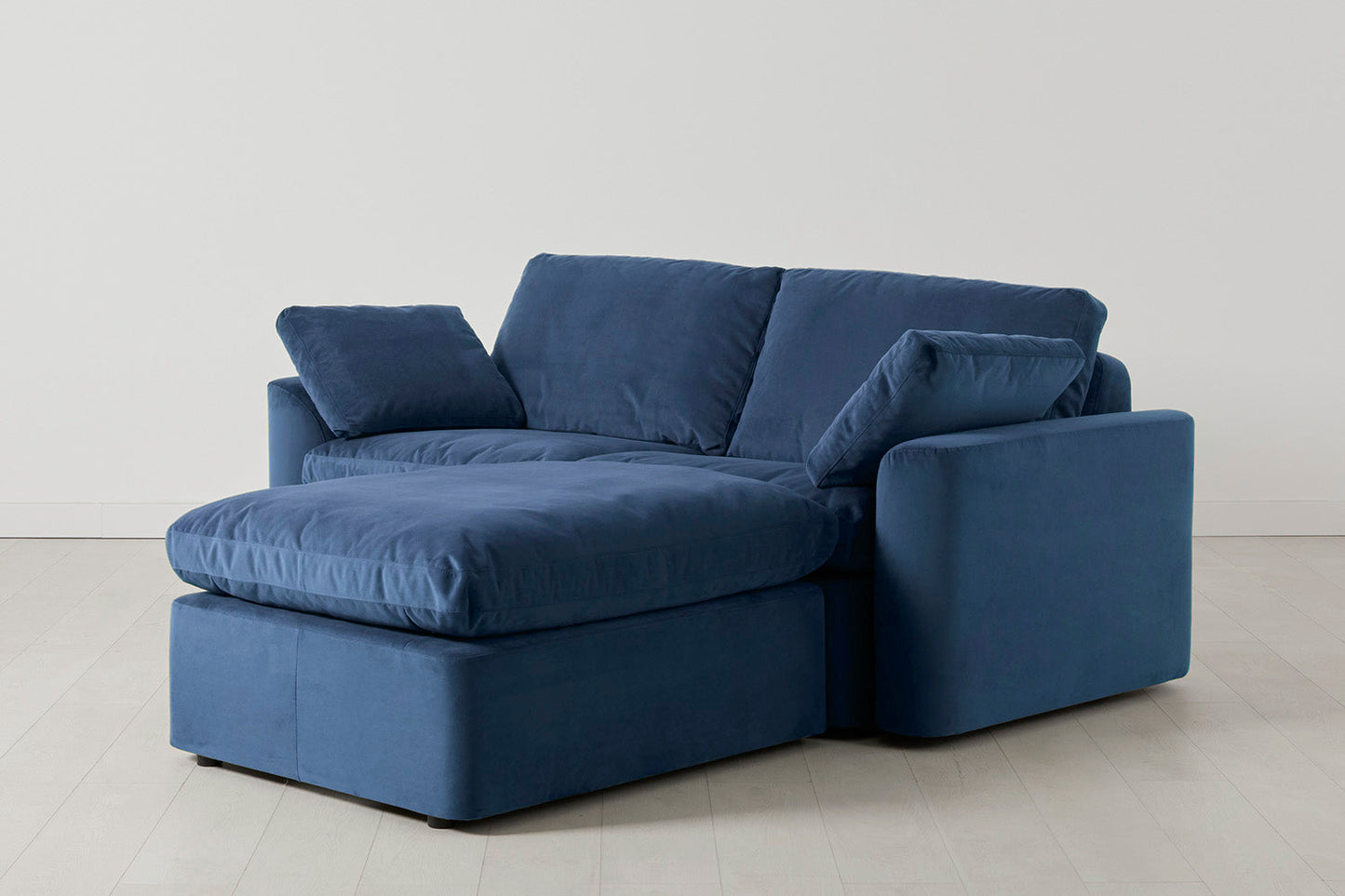 Model 13 2-Seater Right Chaise Sofa, Teal