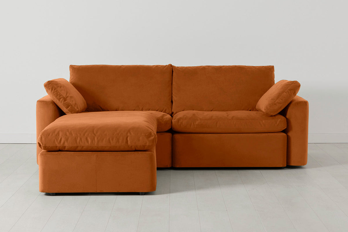 Model 13 3-Seater Left Chaise Sofa, Bronze