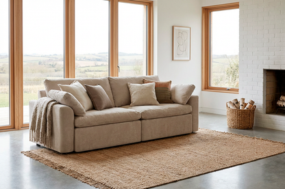 Model 13 3-Seater Sofa, Chalk