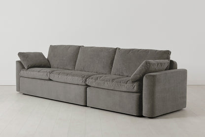 Model 13 4-Seater Sofa, Mink