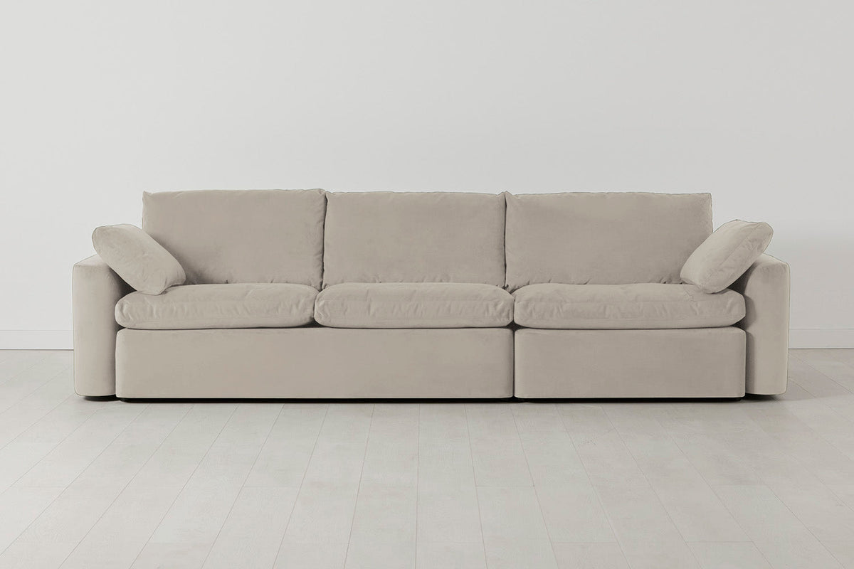 Model 13 4-Seater Sofa, Bone