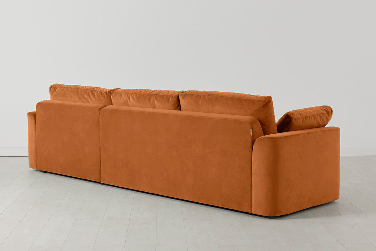 Model 13 4-Seater Left Chaise Sofa, Bronze
