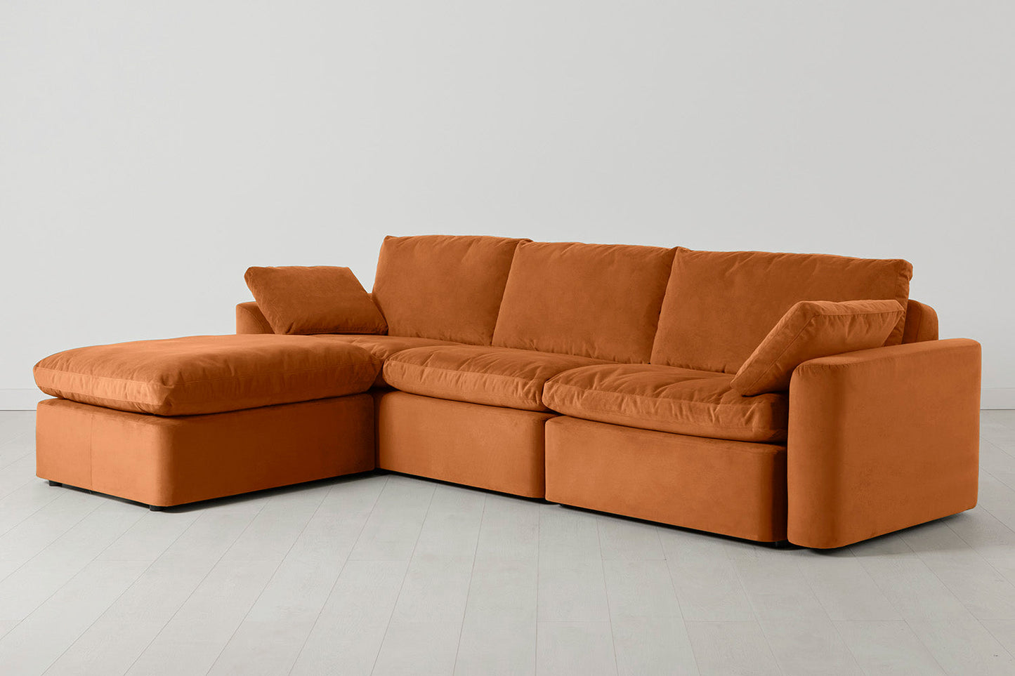 Model 13 4-Seater Left Chaise Sofa, Bronze