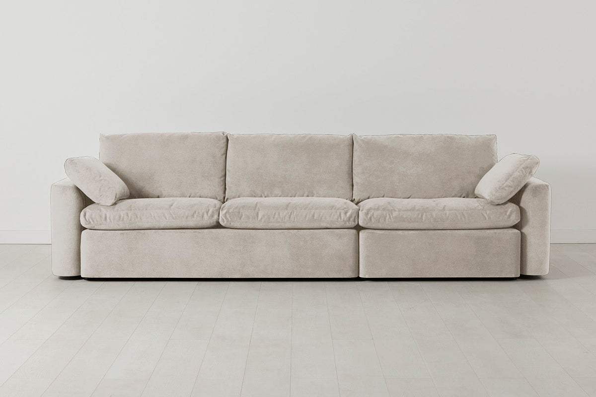 Model 13 4-Seater Sofa, Chalk