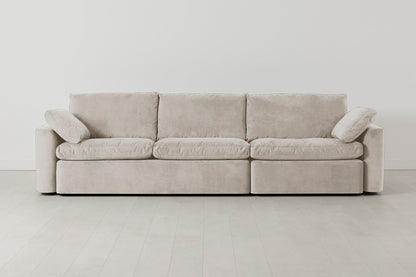 Model 13 4-Seater Sofa, Chalk