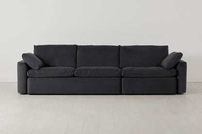 Model 13 4-Seater Sofa, Charcoal