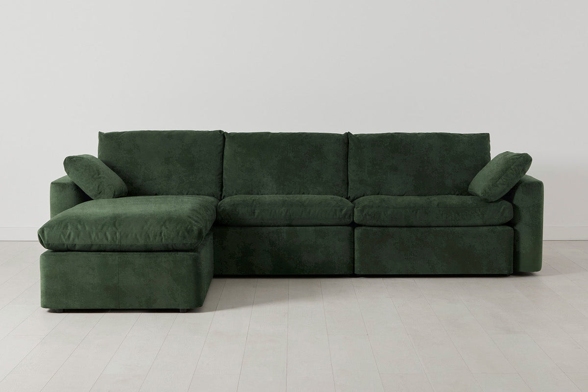 Model 13 4-Seater Left Chaise Sofa, Conifer