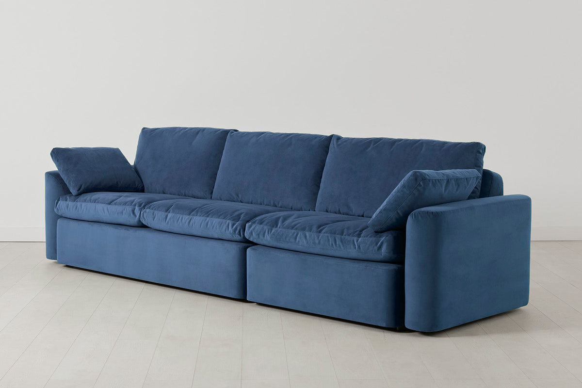 Model 13 4-Seater Sofa, Teal