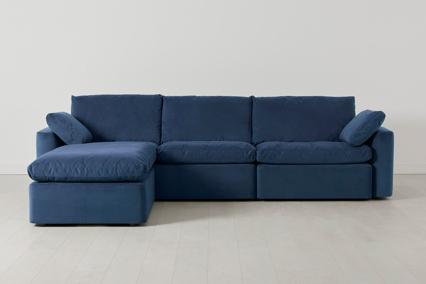 Model 13 4-Seater Left Chaise Sofa, Teal