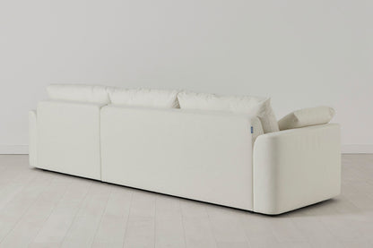 Model 13 4-Seater Sofa, White