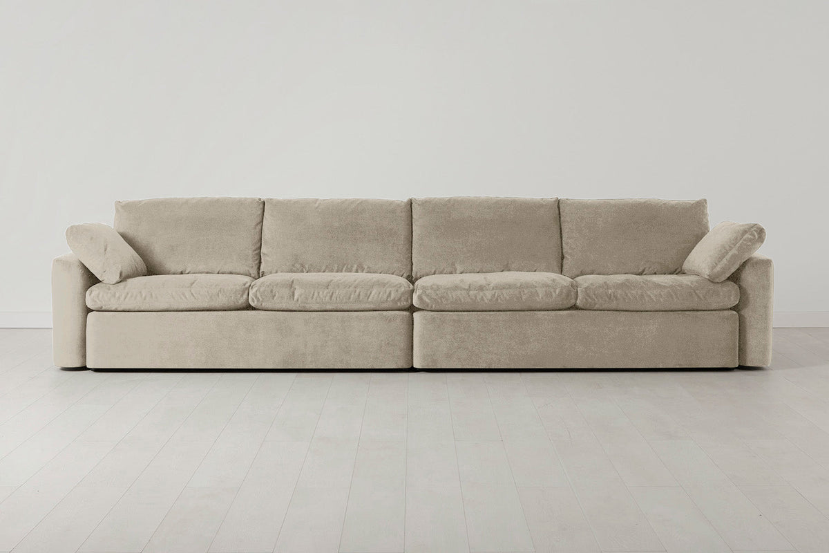 Model 13 5-Seater Sofa, Flax