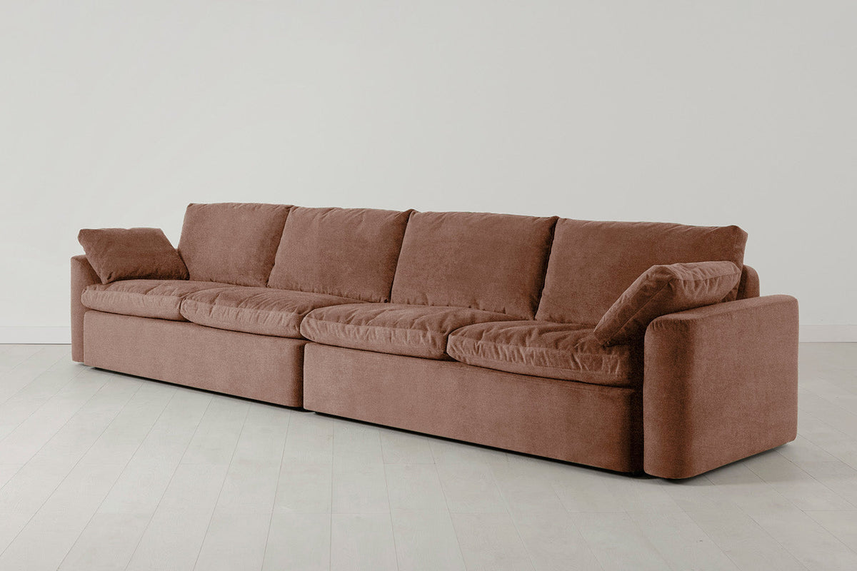 Model 13 5-Seater Sofa, Russet