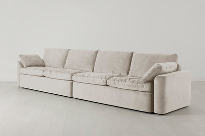 Model 13 5-Seater Sofa, Chalk