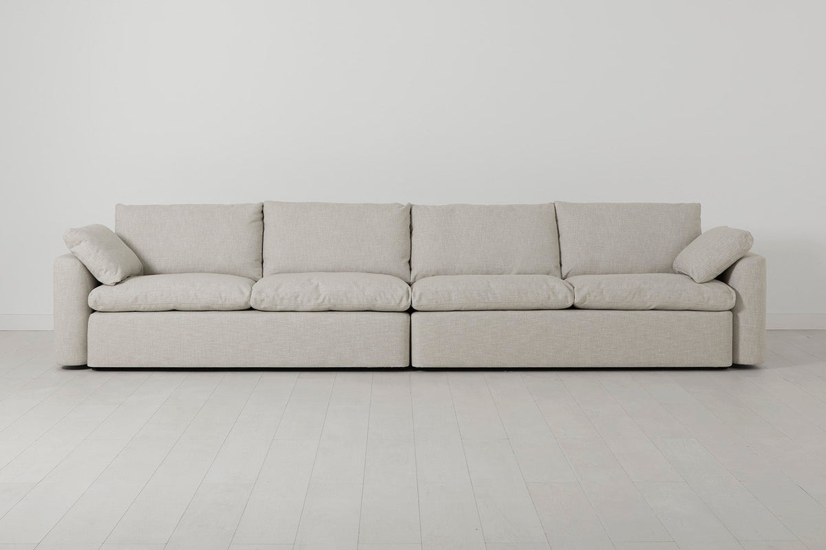 Model 13 5-Seater Sofa, Parchment