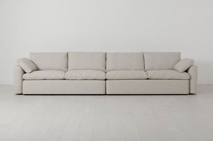 Model 13 5-Seater Sofa, Parchment