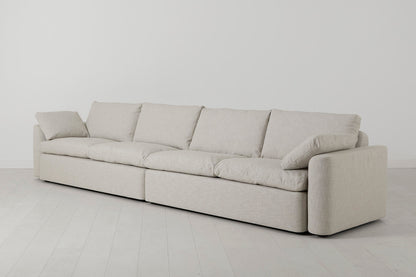 Model 13 5-Seater Sofa, Parchment