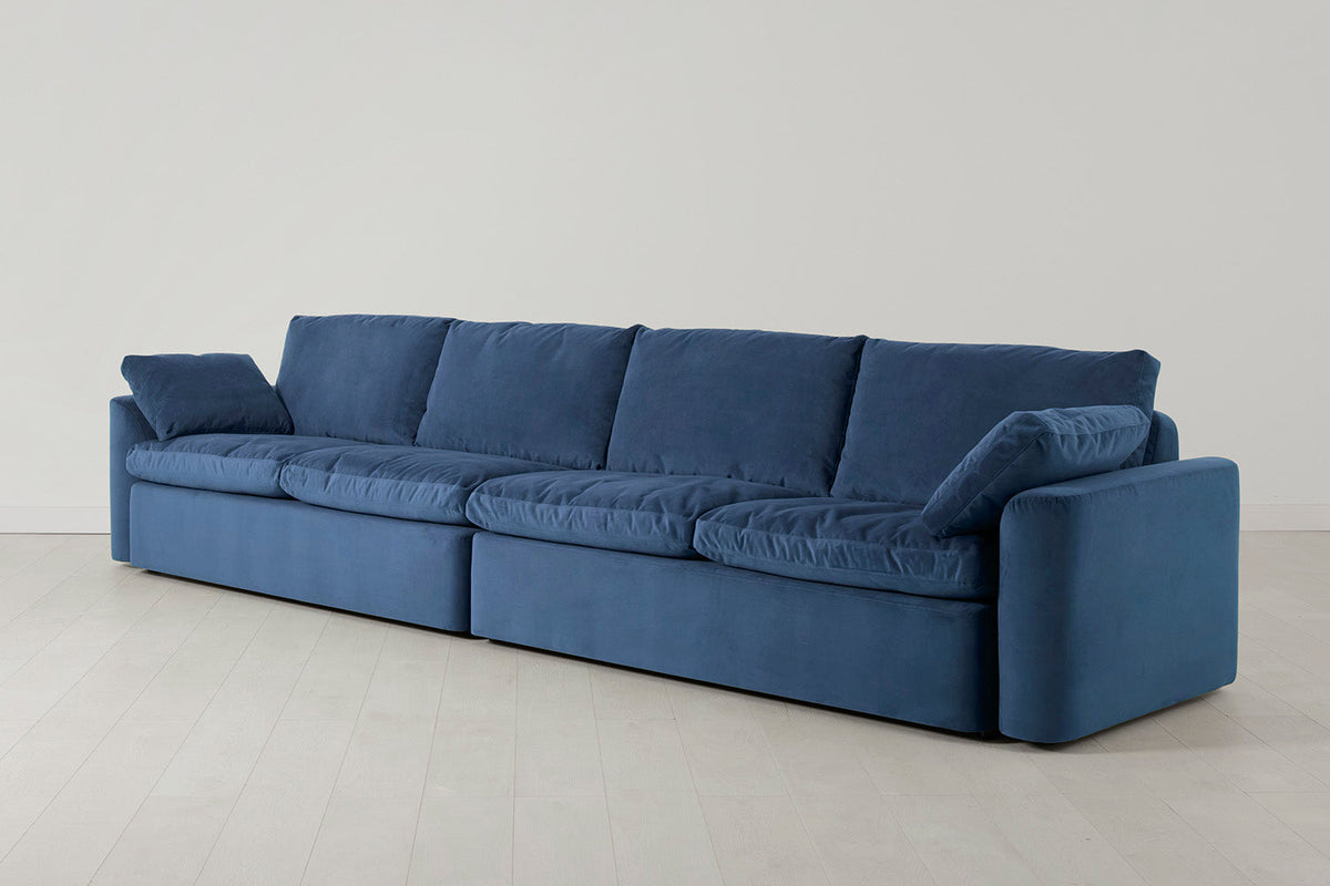 Model 13 5-Seater Sofa, Teal