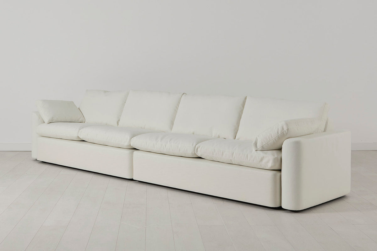 Model 13 5-Seater Sofa, White