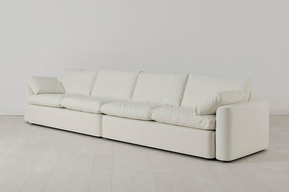 Model 13 5-Seater Sofa, White