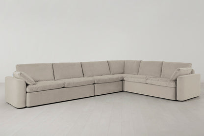 Model 13 Large Corner Sofa, Bone
