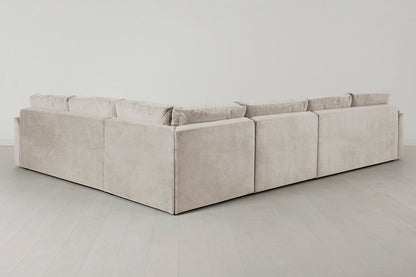 Model 13 Large Corner Sofa, Chalk