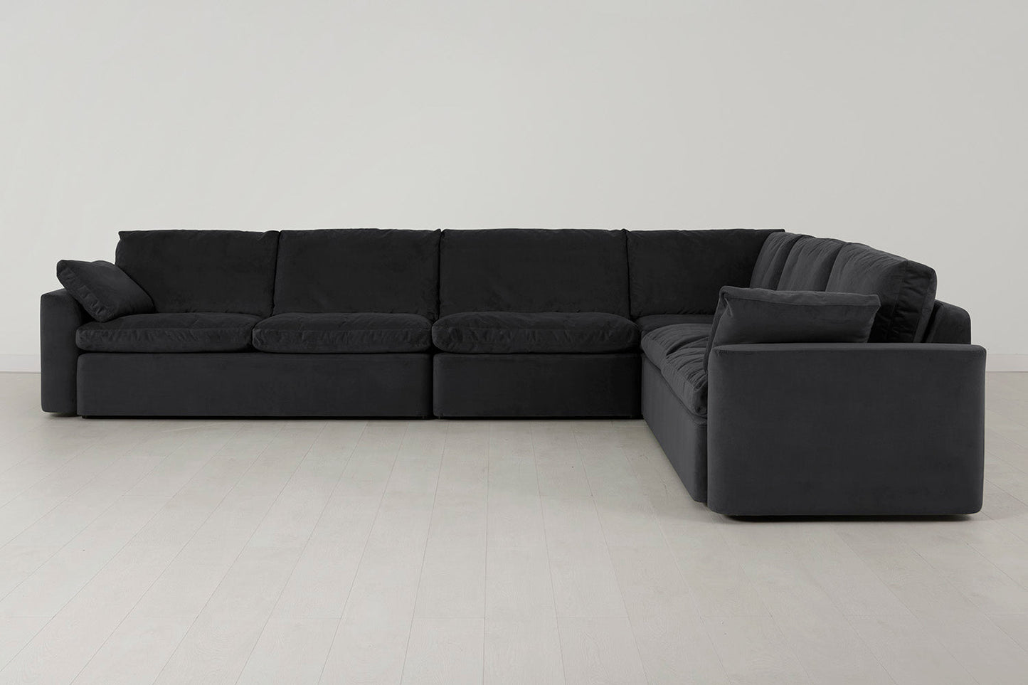 Model 13 Large Corner Sofa, Charcoal
