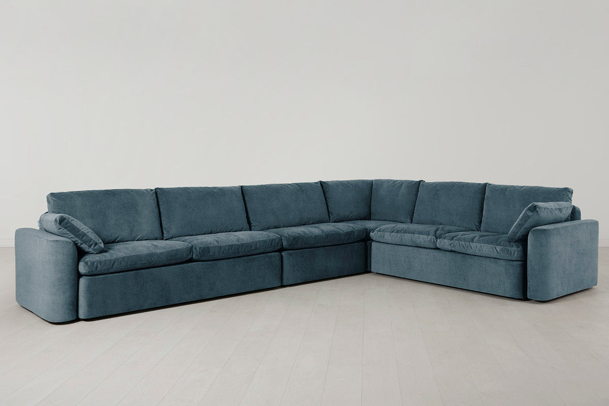Model 13 Large Corner Sofa, Hydro