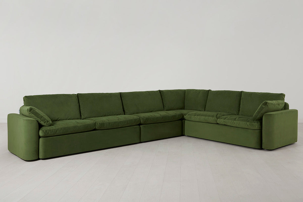 Model 13 Large Corner Sofa, Vine