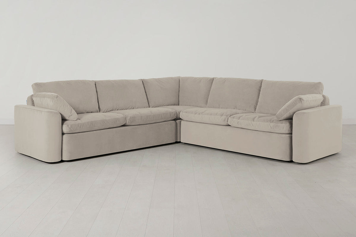 Model 13 Corner Sofa, Bone