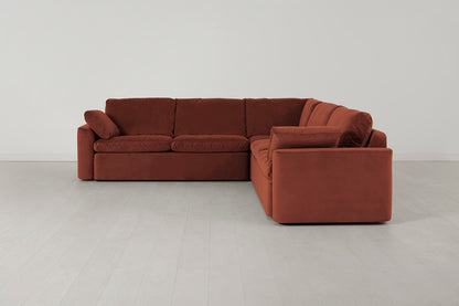Model 13 Corner Sofa, Brick