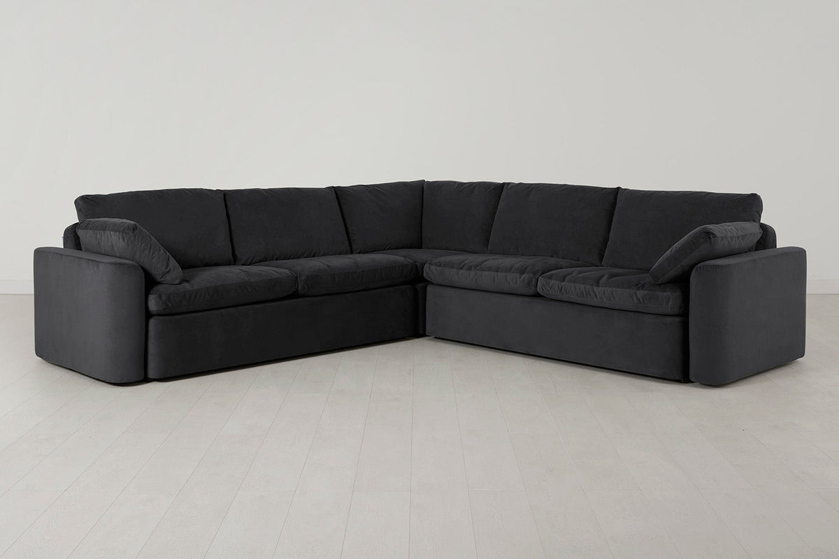 Model 13 Corner Sofa, Charcoal