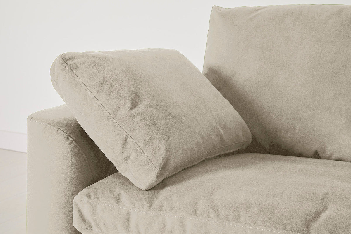 Model 13 Corner Sofa with Ottoman, Flax