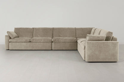Model 13 Large Corner Sofa, Flax