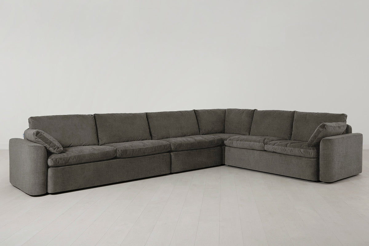 Model 13 Large Corner Sofa, Mink
