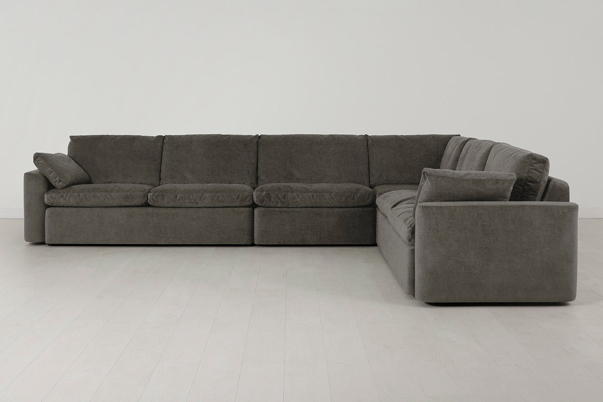 Model 13 Large Corner Sofa, Mink