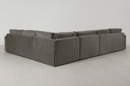Model 13 Large Corner Sofa, Mink