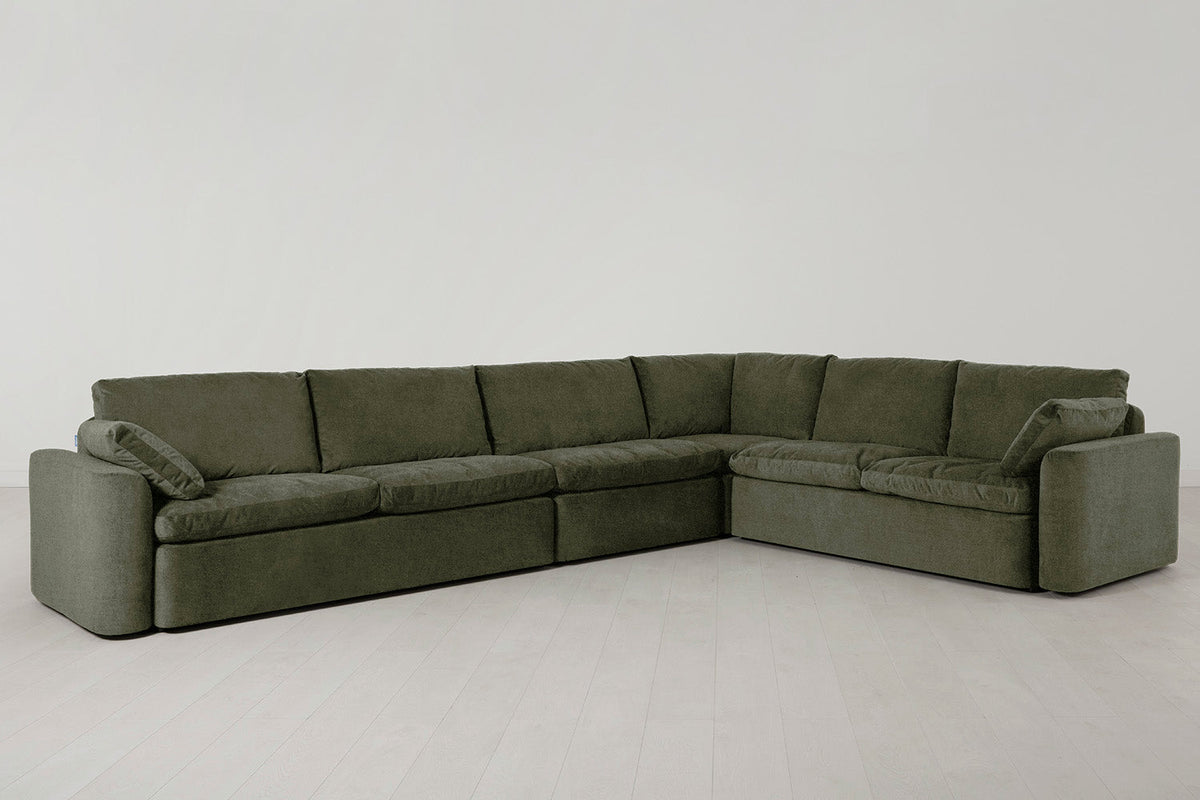Model 13 Large Corner Sofa, Pine