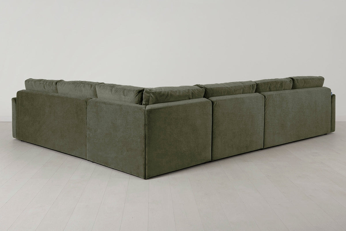 Model 13 Large Corner Sofa, Pine