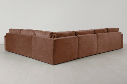 Model 13 Large Corner Sofa, Russet
